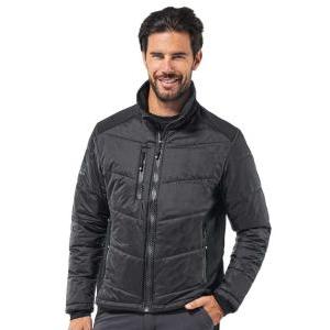 Logica – giacca tecnica police graphene impermeabile e traspirante nero tg. xl