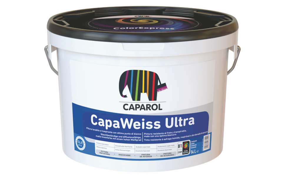caparol caparol - capaweiss ultra pittura per interni - foto 1
