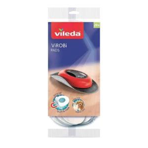 Panni ricambio vileda virobit per raccolta polvere peli e capelli confezione compatibile