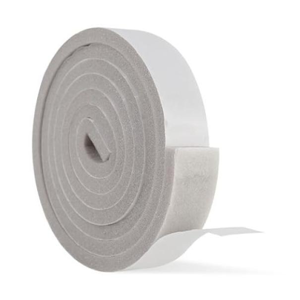 Guarnizione paraspifferi in spugna autoadesiva MAC Brixo 15 mm per isolamento porte e finestre