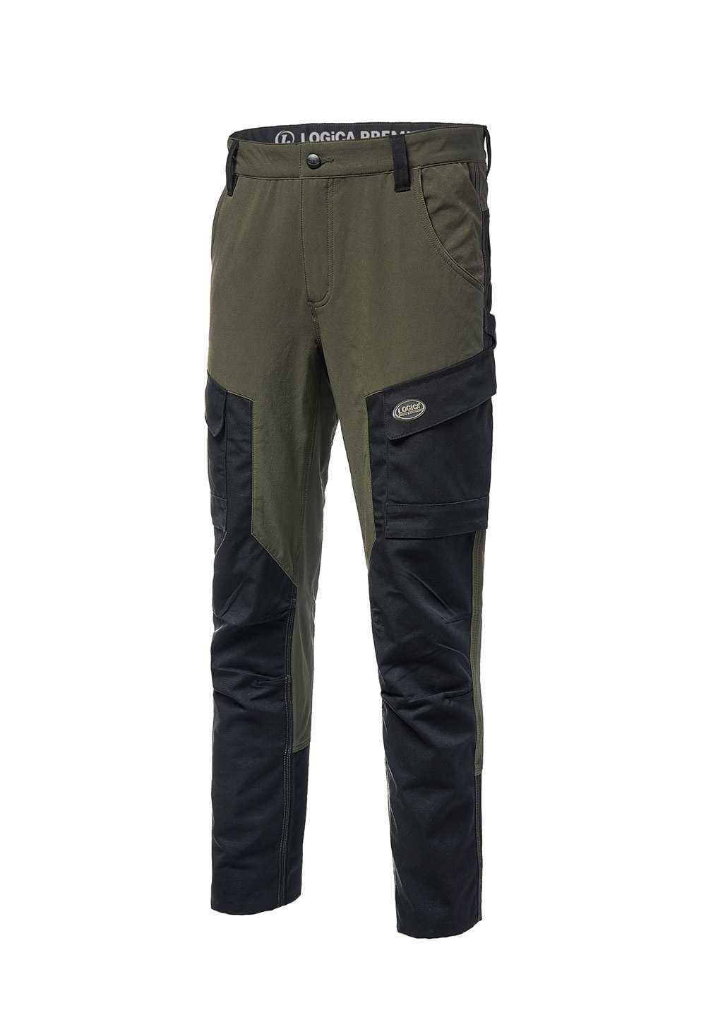 logica professional logica - pantaloni invernali poliammide olivar7 tg. 2xl - foto 1