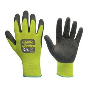 Logica - guanti da lavoro schiuma lattice grigio-giallo hv taglia 11