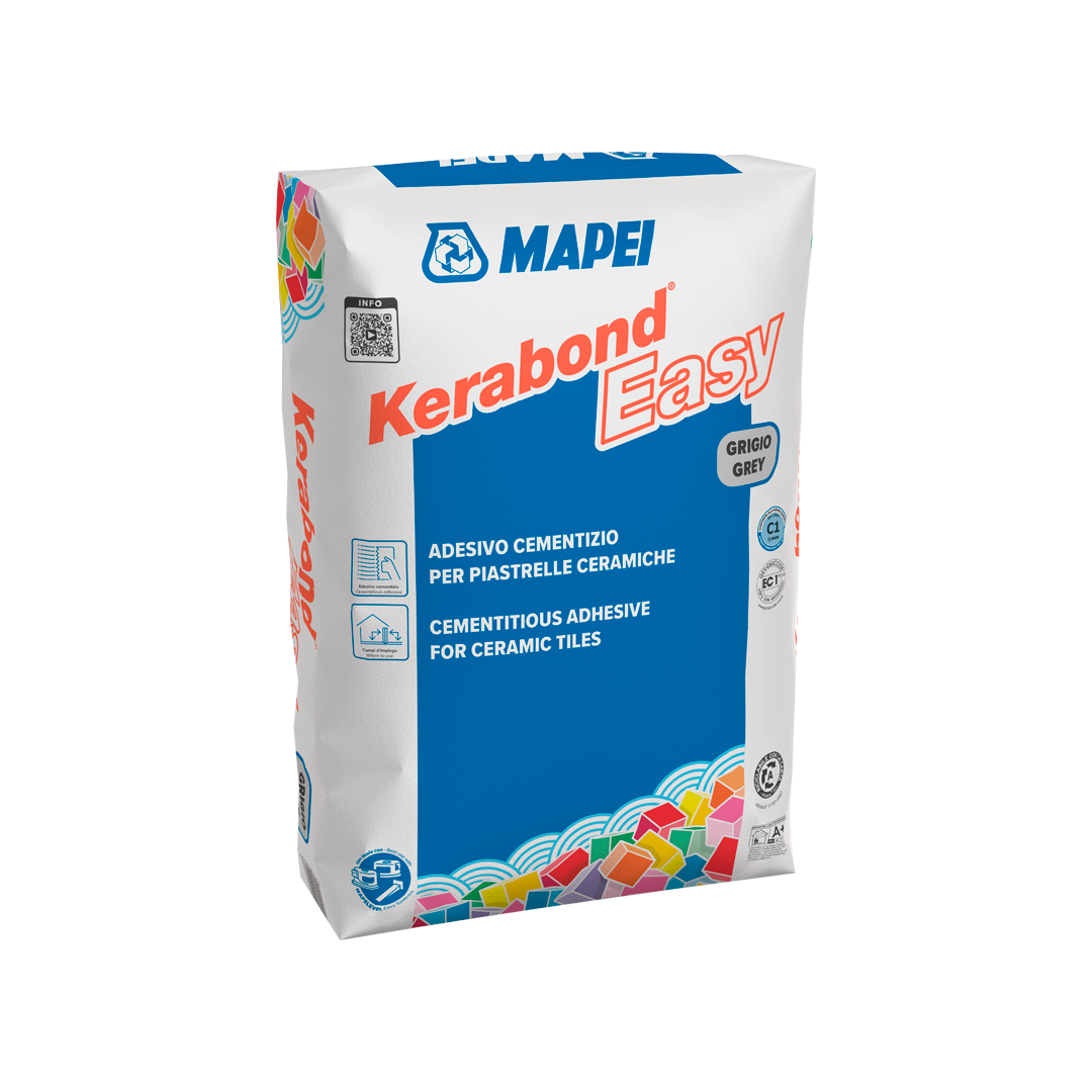mapei mapei - kerabond easy bianco adesivo cementizio - foto 1