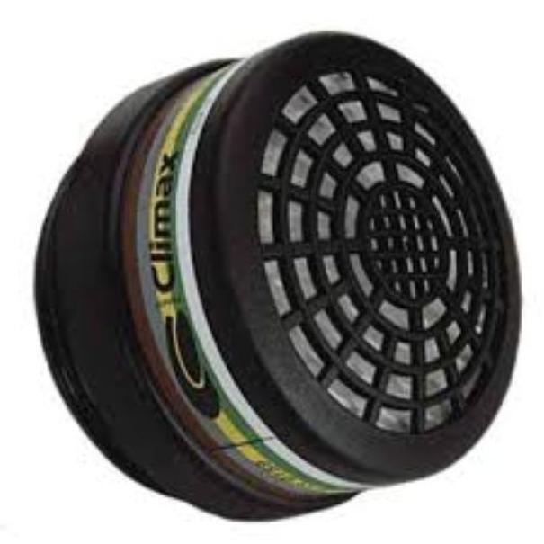 filtro combinato abekp3 per respiratori climax modelli 755 e 756 alta protezione per gas vapori e polveri