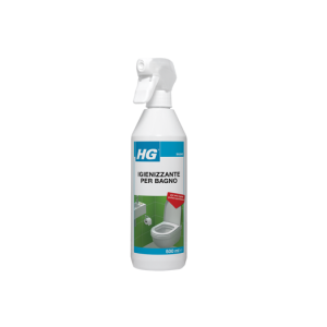 Hg igienizzante per bagno - spray fresco a rapida asciugatura da 0.5 lt