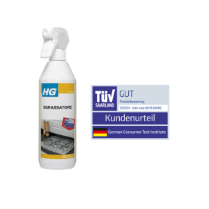 Hg sgrassatore - pulizia efficace e sicura per tutte le superfici da 0.5 lt