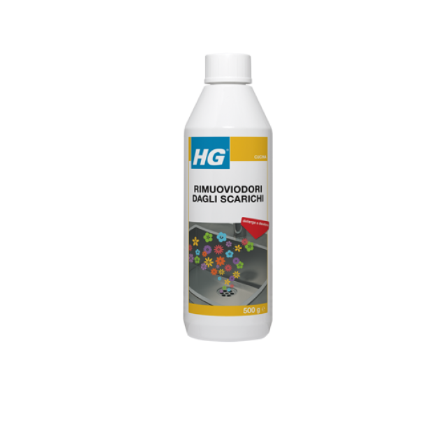 hg italia hg rimuoviodori dagli scarichi - neutralizzatore odori efficace da 0.5 kg - foto 1