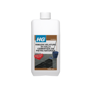 Hg rimuovi velature di colla cementizia da pietra naturale privo di acidi da 1 lt
