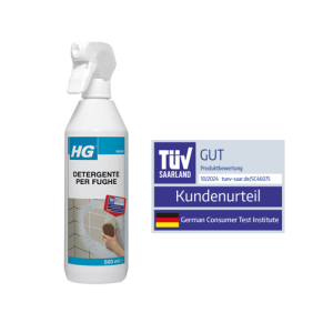 Hg detergente per fughe – pulisce e ripristina il colore originale da 0.5 lt