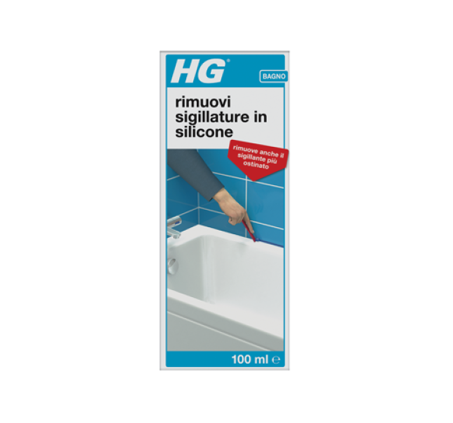 hg italia hg rimuovi sigillature in silicone da 0.1 lt - foto 1