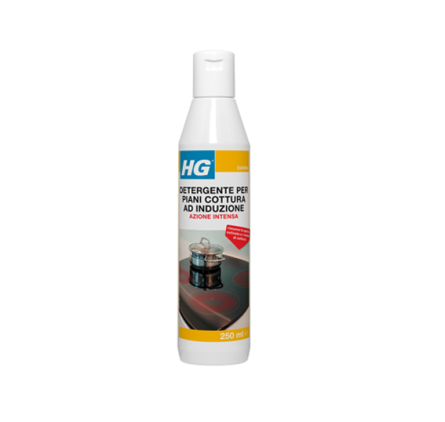 hg italia hg det. ad az. int. per piani cottura ad induzione 0.25l - foto 1