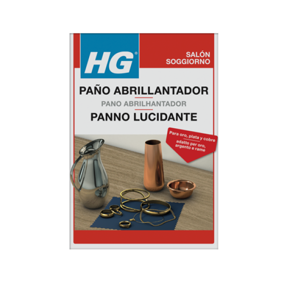 hg italia hg panno lucidante per argento - foto 1