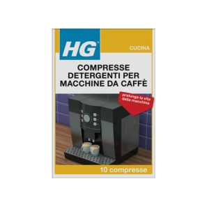 Hg compresse detergenti per macchine da caffè