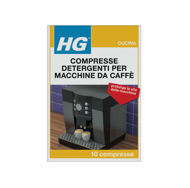 hg italia hg compresse detergenti per macchine da caffè - foto 1