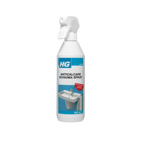 Hg anticalcare schiuma spray – decalcificante per bagno e superfici o.5 l