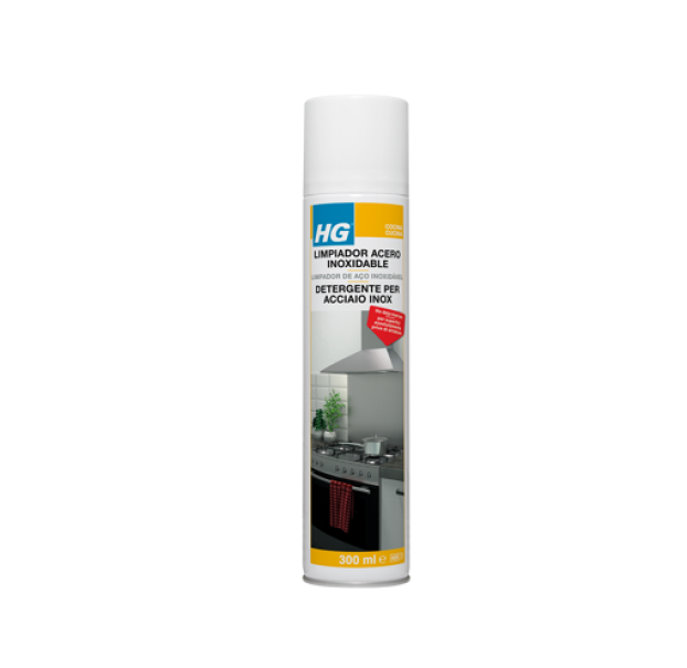 hg italia hg detergente per acciaio inox 0.3l - foto 1