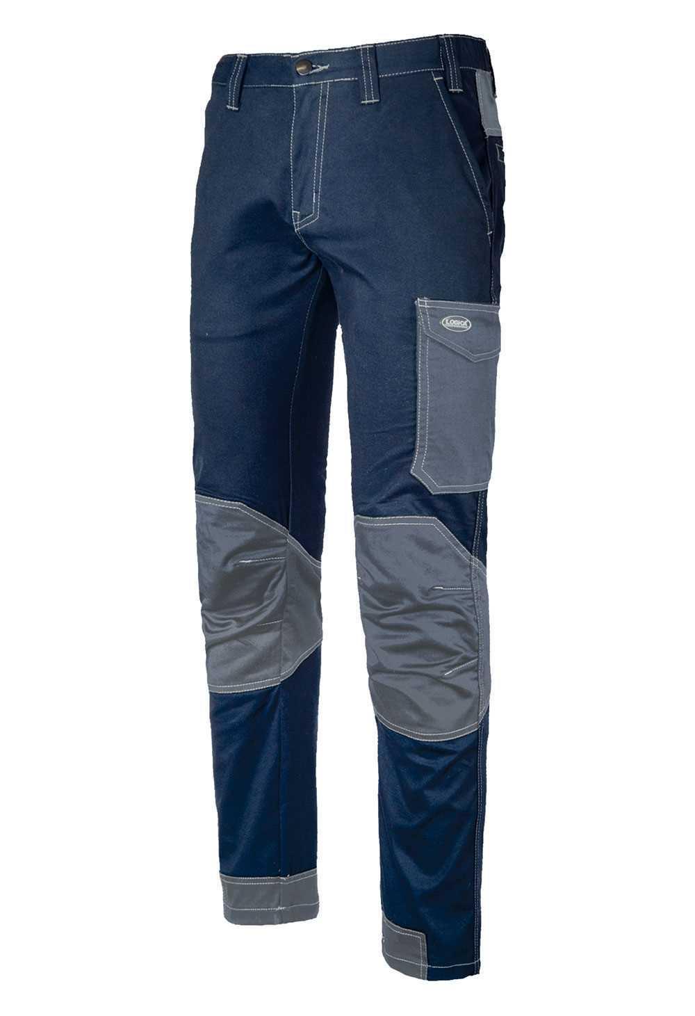 logica professional logica - pantaloni estivi policotone stretch robusti e comodi tg. m - foto 1