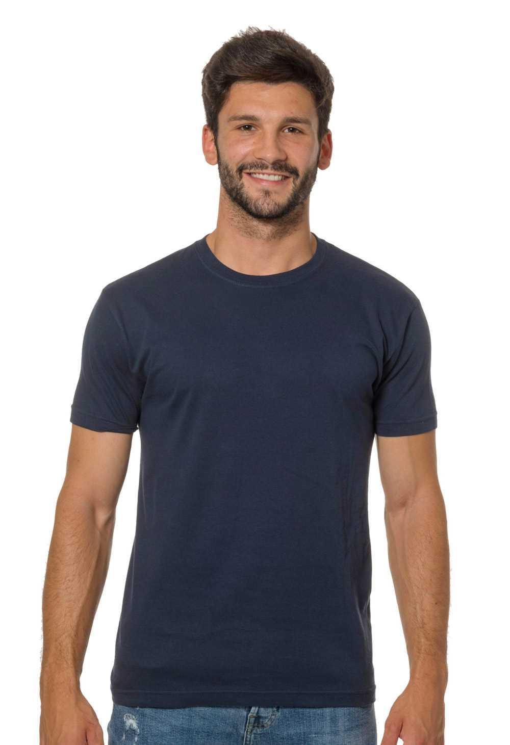 logica professional logica - t-shirt manica corta cotone blu leggera estiva tg. xl - foto 1