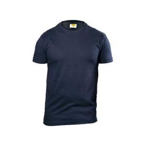 T shirt tubolare cotone 135 gr blu taglia m