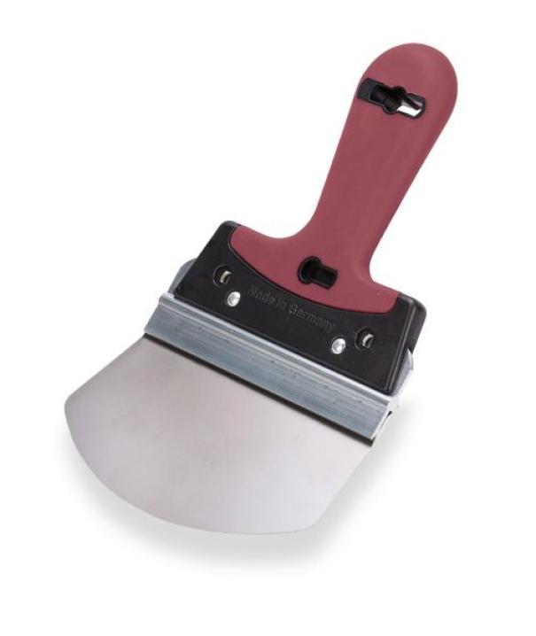 spatola alluminio manico soft 160 mm bulova utensile professionale per cartongesso finiture edilizia