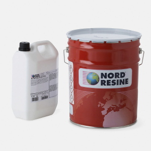 Resina epossidica bicomponente superfluida  norphen injection 12 kg trasparente