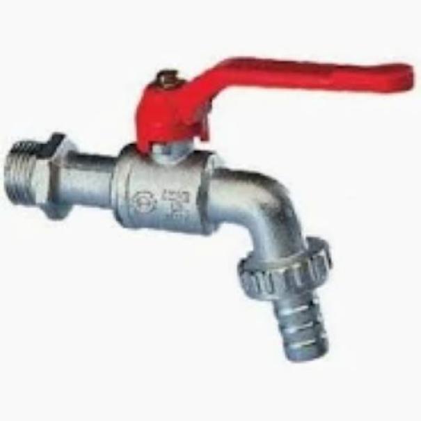 rubinetto prolunga pesante 1 2 pollice MAC maniglia rossa per impianti idraulici