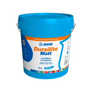 - dursilite matt idropittura murale bianco extra opaco 14 lt