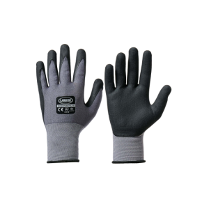 Logica - guanto in poliestere spalmato foam nitrile nero taglia 10