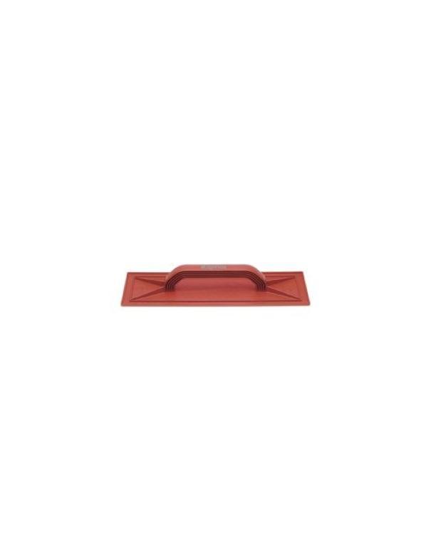 Frattone in plastica arancione Kapriol per intonaco dimensioni 14x44 cm manico ergonomico