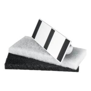 Frattazzo per pulitura  con spugne abrasive intercambiabili