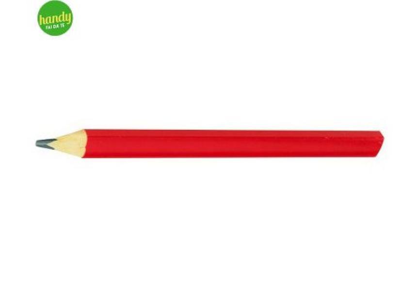 matita rossa da falegname kapriol per tracciatura legno 24 cm set 6 pezzi