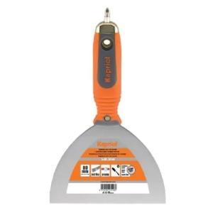 Spatola in acciaio inox  punta 150 mm impugnatura ergonomica