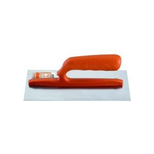 Frattone liscio  lama acciaio 12x28 cm manico pvc