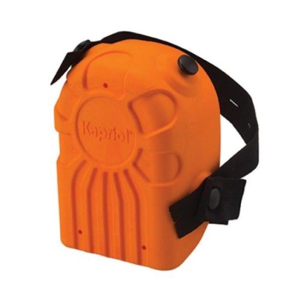 ginocchiera protettiva kapriol in poliuretano arancione per lavoro edile sicuro