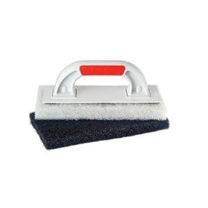 Frattone pulitura plastica abs con base velcro e tamponi kapriol 2 pezzi