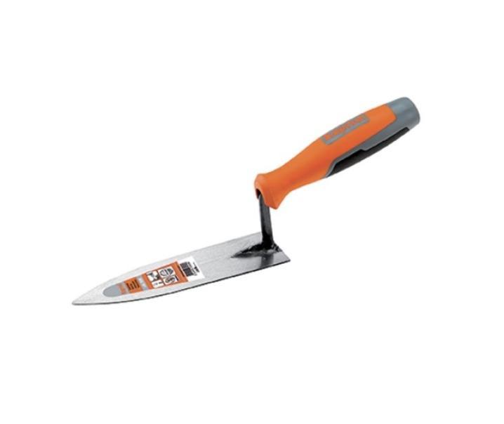 Cazzuolino foglia du2019olivo Kapriol manico ergonomico Progrip lama acciaio temprato 14 cm