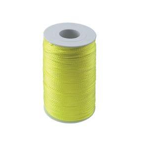 Filo tracciatore in nylon ad alta resistenza kapriol 100 metri giallo fluo