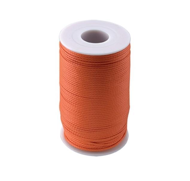 Filo muratore in nylon arancione su bobina per tracciature edilizia MAC