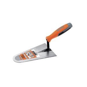Cazzuola punta tonda acciaio temprato 18 cm  progrip manico tri-componente