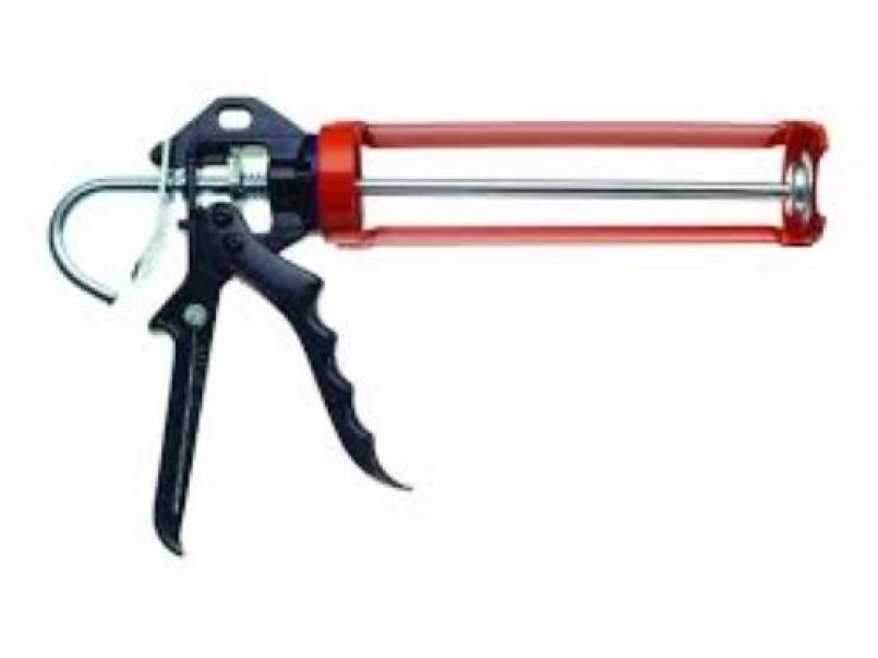 pistola per silicone Kapriol struttura in alluminio fuso manico ergonomico