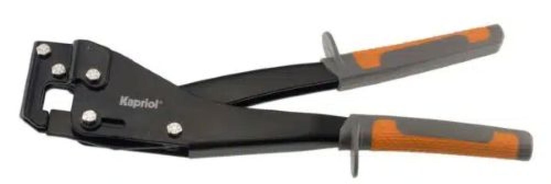 Pinza punzonatrice manuale Kapriol con impugnatura ergonomica per lavorazioni su lamiera