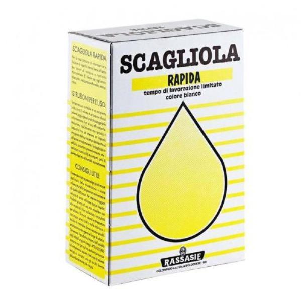 Confezione di scagliola in polvere DFL 1 kg ideale per rasature e finiture interne