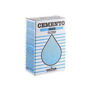 Cemento rapido in polvere  grigio confezione 1 kg alta resistenza