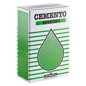Cemento refrattario  confezione 1 kg resistenza alte temperature