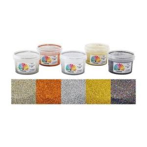 Glitter in emulsione  decorazioni argento 250 ml effetto brillante pareti