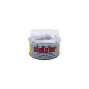 Stucco bicomponente poliestere  sintofer per carrozzeria 175 ml grigio