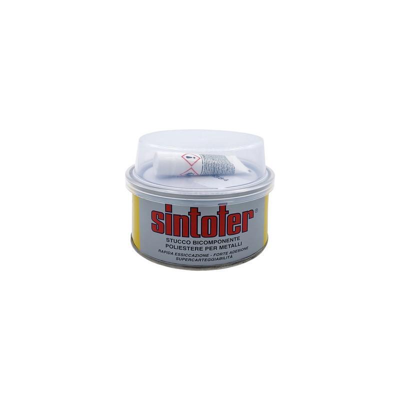 stucco bicomponente poliestere grigio DFL Sintofer per carrozzeria 175 ml confezione frontale