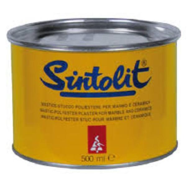 stucco poliestere per marmo e ceramica DFL Sintolit paglierino verticale barattolo 500 ml