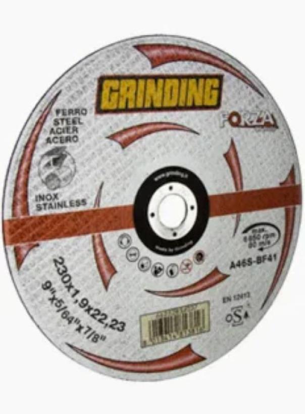 Disco abrasivo MAC per smerigliatrice 230x1.9 mm foro 22.2 per inox e ferro