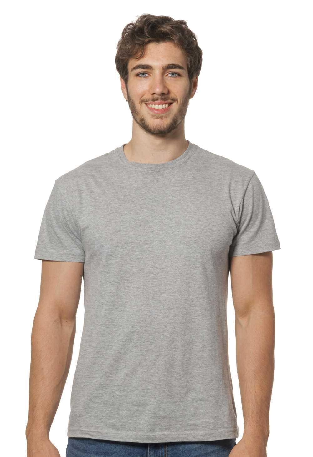 logica professional logica - t-shirt manica corta cotone grigio leggera estiva 894et tg. l - foto 1